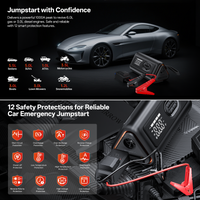 Tire Inflator Portable Air Compressor with Electric Air Duster and Car Jump Starter