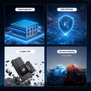 Dash Cam Front Rear and Inside: 3 Channel 4K Dash Camera with 5GHz WiFi IR Night Vision - WDR Car Camera with Free 64GB Card - APP Control Dashcam with 24H Parking Mode G-Sensor Loop Recording(X7)